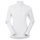 KERRITS Women's Encore White/Bit Of Luck Long Sleeve Show Shirt (40413WHT/BITLUCK) - Kerrits