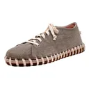 KENGOS Men's Bryce Cotton Canvas Gray Lace Up Shoe (KM1000CT-Gray) - Kengos