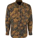 DRAKE Men's Cinco Ranch Western Solid Acid Wash Long Sleeve Shirt (DS2234) - Drake