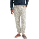 HUK Men's Leeward Printed Fleece Seagull Camo Joggers (H2000283-059) - Huk