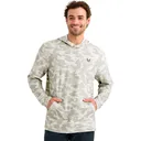 HUK Men's Leeward Printed Fleece Seagull Camo Hoodie (H1300123-059) - Huk