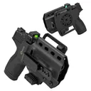 GRITR OMNI IWB/OWB Ambidextrous Kydex Holster Fits Smith & Wesson M&P Shield X - Gritr