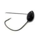 GAMAKATSU G-Finesse #1/0 3/32oz NS Black Wacky Fishing Jig Heads, 3-Pack (312411-BK-3/32) - Gamakatsu