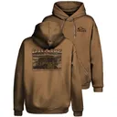 DRAKE Mud Cart Golden Pecan Dark Heather Hoodie (DS1656) - Drake
