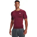 UNDER ARMOUR Men's HeatGear Armour Black/White Compression Short Sleeve T-Shirt (1361518-001) - Under Armour