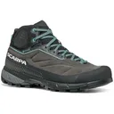 SCARPA Women's Rapid XT Mid GTX Shark/Aqua Boots (72696/202-SrkAqua) - 