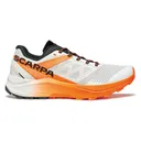 SCARPA Men's Spin Ultra 2 Ice/Orange Fluo Trail Running Shoes (33068/351-IceOrgFluo) - Scarpa