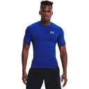UNDER ARMOUR Men's HeatGear Armour Black/White Compression Short Sleeve T-Shirt (1361518-001) - Under Armour