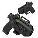GRITR OMNI IWB/OWB Ambidextrous Kydex Holster Fits CZ P-10 Series - GRITR