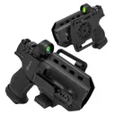 GRITR OMNI IWB/OWB Ambidextrous Kydex Holster Fits Walther PDP Compact - GRITR