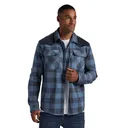 BORN PRIMITIVE Men's Rugged Woodsman Stretchy Flannel Shirt - Overcast - Born Primitive