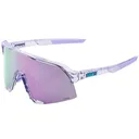 100% S3 Polished Translucent Lavender/HiPER Lavender Mirror Lens Sunglasses (60005-00004) - 100%
