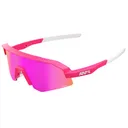 100% Slendale Youth Satin Pitaya/HiPER Vital Pink Mirror Lens Sunglasses (60066-00001) - 100%
