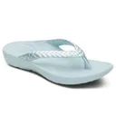 AETREX Women's Vicki Braided Thong Sandals - Aetrex