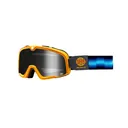 100% Barstow Race Service/Silver Mirror Lens Protective Sport Goggles (50000-00008) - 100%