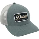 DRAKE Men's Herringbone Patch Mesh Back Cap (DH4323) - Drake Waterfowl