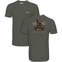 DRAKE Standing Black Lab Short Sleeve T-Shirt (DT9654) - Drake Waterfowl