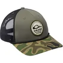 DRAKE Waterfowl Circle Badge Mesh Back Rope Cap - Olive/Black - Drake Waterfowl