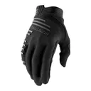 100% R-Core Black Mountain Biking Gloves (10027) - 100%
