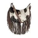 STS Ranchwear Cowhide Nelly Crossbody Bag (STS35942) - Sts