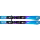 FISCHER Jr One 70-90 Blue Alpine Skis Set with FJ4 GW CA Bindings (P20126+T80822) - Fischer