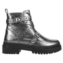HARLEY-DAVIDSON Women's Carrigan Metallic Grey Riding Boots (D87301) - Harley-Davidson