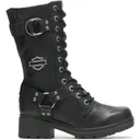 HARLEY-DAVIDSON Women's Eda Black Boots (D83736) - Harley-Davidson