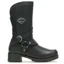 HARLEY-DAVIDSON Women's Amber Black Riding Boots (D85514) - Harley-Davidson