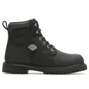 HARLEY-DAVIDSON Men's Gavern Black Waterproof Work Boots (D93565) - Harley-Davidson