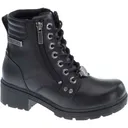 HARLEY-DAVIDSON Women's Inman Mills Black Boots (D83877) - Harley-Davidson