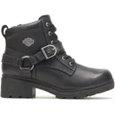 HARLEY-DAVIDSON Women's Tegan Black Boots (D84424) - Harley-Davidson