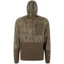 DRAKE Men's EST BMF Offset 1.0 Quarter Zip Hoodie (DW0028) - Drake Waterfowl