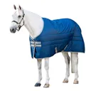 HORSEWARE IRELAND Amigo Ripstop Insulator Stable 100g Navy/Titanium Gray Blanket (ABRDM1-BJJ0) - Horseware