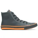 HARLEY-DAVIDSON Men's Nathan Black High-Top Sneakers (D93816) - Harley-Davidson