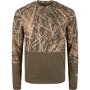 DRAKE Waterfowl BMF EST Offset 1.0 Crew - Bottomland - Drake Waterfowl