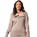 HOT CHILLYS Women's La Paz Snuggle Scarf Moon Rock Zip-T (HC3510-842) - Hot Chillys