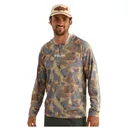 HUK Men's Airweight KC Printed Hoodie (H1200750) - Huk