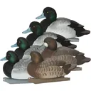 AVERY 6 Pack of Hunter Series Life-Size Blue-Bill Decoys (73038) - Avery