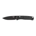 Benchmade Mini-Bugout Elite Folding Knife 2.82" Drop Point Blade - Plain Edge - Black - Benchmade