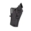 Safariland 6360RDS ALS/SLS Mid-Ride Level III Duty Holster for GLOCK 17 with RDS/X300 - STX Plain Black - Right Hand - Safariland