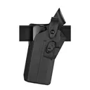 Safariland 7360RDS ALS/SLS Mid-Ride Level III Duty Holster for SIG P320 with RDS/X300 - Plain Black - Right Hand - Safariland
