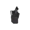 Safariland 7360RDS ALS/SLS Mid-Ride Level III Duty Holster for HK VP9 with RDS/TLR-7 - Plain Black - Right Hand - Safariland