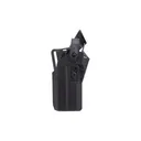 Safariland 7360RDS ALS/SLS Mid-Ride Level III Duty Holster for GLOCK 34/35 with RDS/X300 - Plain Black - Right Hand - Safariland