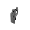 Safariland 7360RDS ALS/SLS Mid-Ride Level III Duty Holster for GLOCK 17 Gen5 with RDS/X300 - Plain Black - Right Hand - Safariland