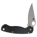 Spyderco Para Military 2 3.42" Folding Knife - Drop Point Plain - G10 Black - Spyderco