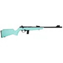 Rossi Firearms RB22 Compact Bolt Action Rifle 22 LR - 16.5" - Matte Black - Cyan Monte Carlo Stock - Rossi Firearms
