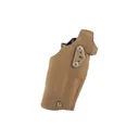 Safariland 6354DO ALS Leg Shroud Level I Tactical Holster for GLOCK 17 with RDS/X300 - Cordura Coyote - Right Hand - Safariland