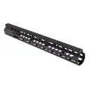 Guntec USA Ultra-Lightweight Thin AR-10 M-LOK Handguard - Black - 15" - Guntec Usa