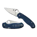 Spyderco Para 3 Lightweight CPM SPY27 Folding Knife - Blue - Spyderco