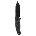 Hogue EX-F02 4.5" Tanto Fixed Blade Knife - Black - Hogue